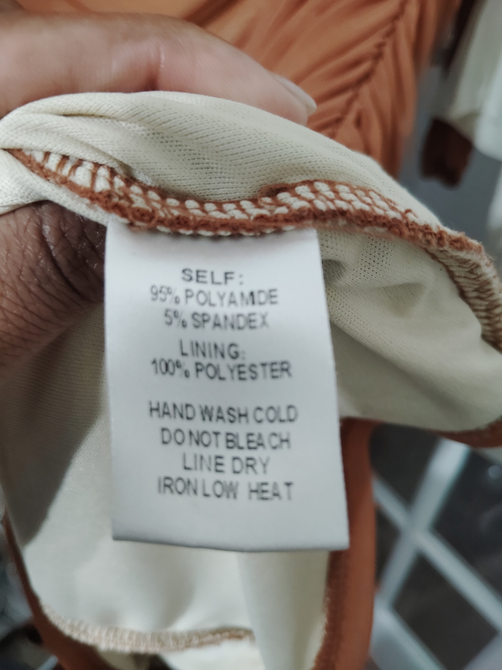 Fashion Nova Rust Off-Shoulder Ruched Mini Dress - Picture 3 of 6
